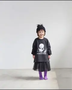 LOWRYS FARM ドットチュールスカート