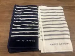 ユナイテッドアローズ/フェイスタオル2枚セット