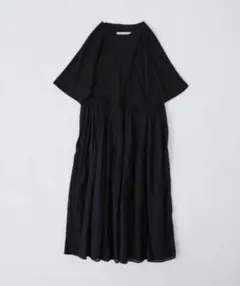 【新品タグ付き】定価1万6千円　コンジェペイエ　刺繍ワンピース　ブラック 新品タグ付き】定価1万6千円 コンジェペイエ 刺繍ワンピース ブラック