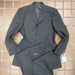 激安価格　リクルート　ビジネススーツ/ブラック系ストライプ柄/S Y4 w74