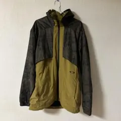 Oakley マウンテンパーカー イエロー/グレー - メルカリ