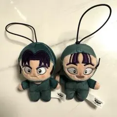 忍たま乱太郎 ほわぬい 立花仙蔵 潮江文次郎 推し活ポーチ ハート形
