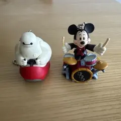 ベイマックス　ミッキーマウス　キーホルダーセット