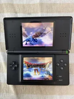 任天堂　DSライト　(ジェットブラック) 充電器セット！