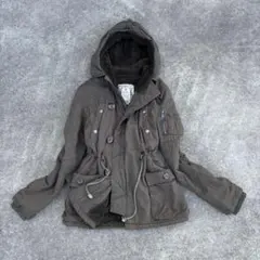 平成ギャル y2k ボア裏地 モッズコート ギミック L フェアリーグランジ