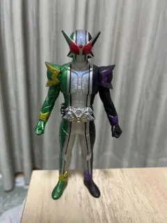 劇場限定ソフビ 仮面ライダーWサイクロンジョーカー エクストリームプリズムクリア
