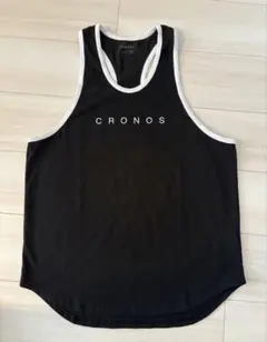 CRONOS ブラック タンクトップ L