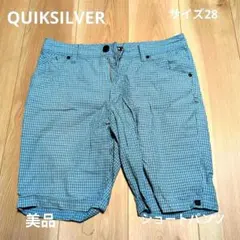 QUIKSILVER チェック柄 ショートパンツのサムネイル