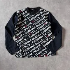 【人気】Y2K D&G ドルチェアンドガッパーナ 黒 長袖 AV98のサムネイル