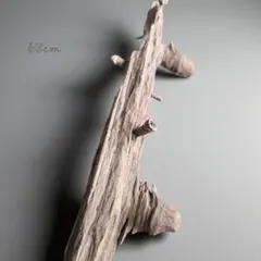 時の欠片⌒自然流木68cmロング　希少　ヴィンテージ　アクセサリー　花瓶