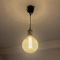 ニトリ NITORI ペンダントライト LED電球型アンティーク調ライト