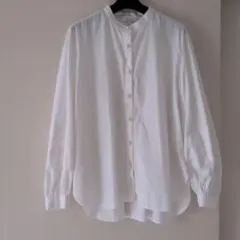 PLST ホワイト 長袖シャツ Mサイズ