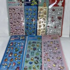 テ*チ様 ディズニープクプクシール　7枚セット