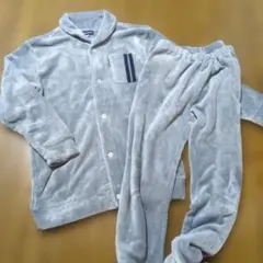 【COMME CI COMME CA】グレー フリース ルームウェア上下セット