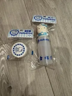 산리오 ハローキティ 抗菌クリームケース リキッドボトル