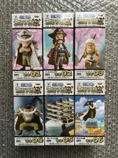 ワンピース フィギュア ワーコレ　6体セット ヒストリー白ひげのサムネイル