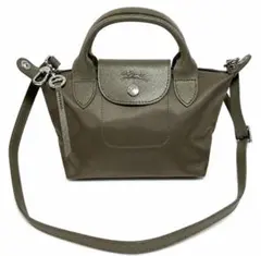 極美品 ロンシャン 2WAY ショルダーバッグ プリアージュ ネオ XS 舟形