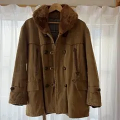 ミリタリーファーコート カーキ ヴィンテージ