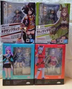 ウマ娘 S.H.Figuarts + Figma 4個セット