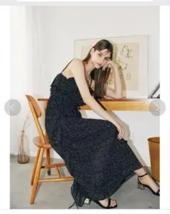 COEL♡サイドシャーリングドットワンピース