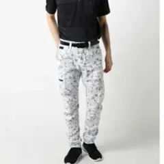 極美品✨Oakley オークリー　ゴルフパンツ 総柄　32