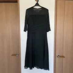 フォーマルワンピース　Mサイズ　ダークグリーン