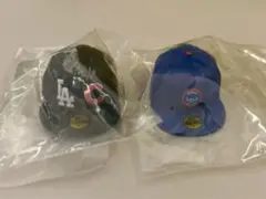 ニューエラ 東京シリーズ 開幕戦 ミニチュアフィギュア ドジャース カブス