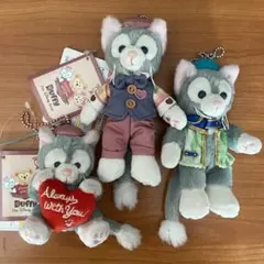 ジェラトーニ　ぬいぐるみバッジほか　3体セット