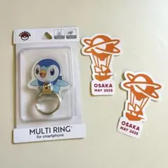マルチリング/ポケモンGOフェス 大阪 ナイアンティック ステッカーシール2枚付