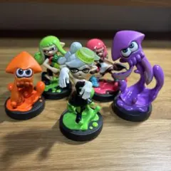 amiibo スプラトゥーン　5点