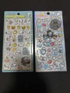 正規品 ボンボンドロップシール スヌーピー 光るジュエルプチドロップ あわわ