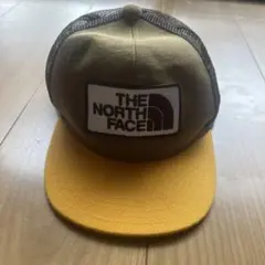 THE NORTH FACE キャップ ブラウン/イエロー