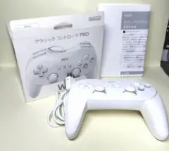 Wii クラシックコントローラー PRO RVL-005 取説付 動作確認済