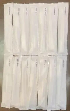 【新品・未開封】使い捨て歯ブラシ 20本 アメニティ