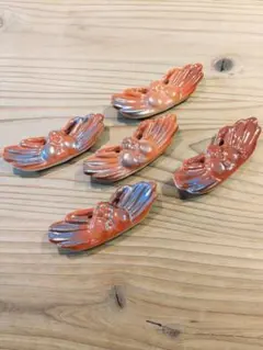 蟹の箸置き 5個セット