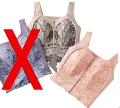 グラマーさん ボリュームダウンブラMサイズ（ベルーナ）新品 （2枚入）のサムネイル