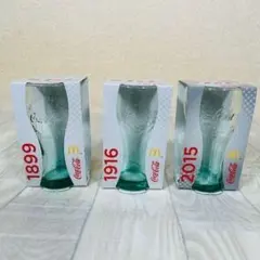コカコーラ 100周年記念 グラス 非売品 ノベルティ 3個セット
