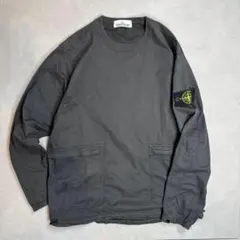 STONE ISLAND ロンT スウェット クルーネック チャコール Lのサムネイル