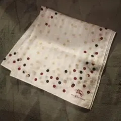 バーバリー ハンカチ 水玉