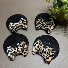 ディズニーヘアピンヒョウ柄2セットA