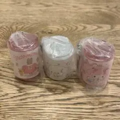 サンリオキャラクター　コインシリンダー　3個セット