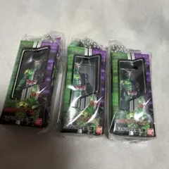 仮面ライダー ソフビパッケージチャーム　ダブル3つセット