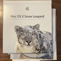 Mac OS X Snow Leopard DVD ス ノーレパード Apple