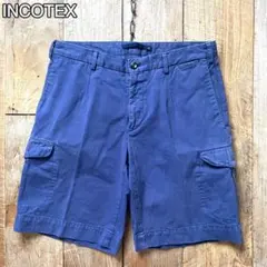 【美品】INCOTEX カーゴ ショーツ ショートパンツ 48 72089131のサムネイル