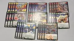 デュエルマスターズ デッキパーツ まとめ売り 8種32枚セット 透1