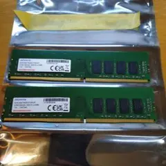 ADATA DDR4-3200 16GB*2枚 デスクトップPC用メモリ