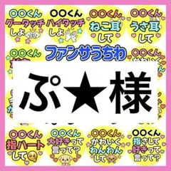 ぷ★様　専用　カンペうちわ