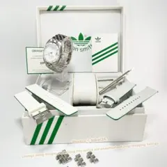 電池交換済 アディダス 腕時計 スタンスミス 世界500本限定 ADH9047