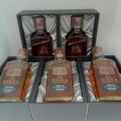 【未開栓】THE NIKKA Tailored ウイスキー 5本セットのサムネイル
