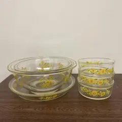 ビンテージ オールド パイレックス キャセロール パウンド ボウル 昭和